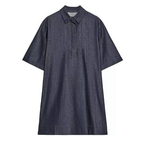 Zara Denim Mini Dress with pockets